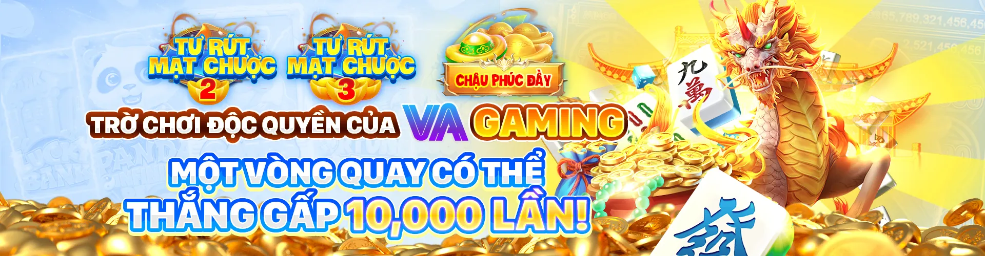 Hình ảnh chính của Vu88 Nổ Hũ với biểu tượng jackpot lớn và tiền vàng